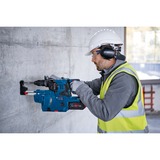 Bosch Akku-Bohrhammer GBH 18V-28 CF Professional, mit GDE 18V-16 blau/schwarz, 2x Akku ProCORE18V 8,0Ah, Bluetooth, in L-BOXX