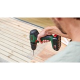 Bosch Heimwerken & Garten Akku-Schlagbohrschrauber UniversalImpact 18V-60 + SET grün/schwarz, 2x Li-Ionen Akku 2,0Ah, Koffer + 51-teiliges Zubehör, POWER FOR ALL ALLIANCE