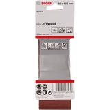Bosch Schleifband-Set X440 Best for Wood and Paint, 60x400mm, K60 / 80 / 100 3-teilig