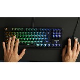 CHERRY G80-3000N RGB TKL, Tastatur schwarz, EU-Layout (QWERTY), Cherry MX Silent Red