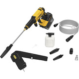DEWALT 54 Volt Tragbarer Akku-Druckreiniger DCMPW1000N-XJ, Hochdruckreiniger gelb/schwarz, ohne Akku und Ladegerät
