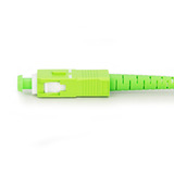 Digitus Glasfaser-Simplex-Patchkabel, stahlarmiert, Singlemode, SC/APC > SC/APC weiß, 1 Meter