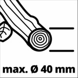 EINHELL Elektro-Messerhäcksler GC-KS 2540 CE rot/schwarz, 2.000 Watt