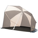 Easy Camp Strandschirm Coast, Zelt grau/beige, Modell 2022, UV-Schutz 50+