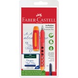 Faber-Castell Scribolino Schulfüller, Linkshänder, rot, Füllfederhalter rot