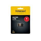 Intenso Micro Line 8 GB, USB-Stick schwarz