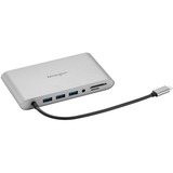 Kensington UH1440P, Dockingstation silber, USB-C, USB-A, HDMI, DP, VGA