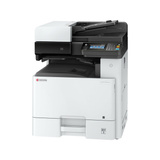 Kyocera ECOSYS M8130cidn, Multifunktionsdrucker grau/schwarz, USB, LAN, Kopie, Scan, Duplex (Druck), Duplex (Scan)