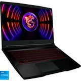 MSI Thin GF63 12VE-030, Gaming-Notebook schwarz, ohne Betriebssystem, 144 Hz Display, 512 GB SSD