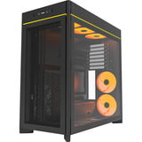 Montech HS01 PRO , Tower-Gehäuse schwarz, Tempered Glass