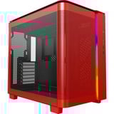 Montech KING 95   , Tower-Gehäuse rot, Tempered Glass x 2