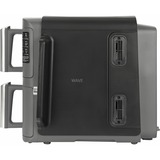 Ninja Double Stack XL 2-Ebenen Heißluftfritteuse SL400EU grau/schwarz, 2.470 Watt, 2 Körbe je 4,75 Liter