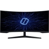 SAMSUNG Odyssey G5 C34G55TWWP, Gaming-Monitor 86 cm (34 Zoll), schwarz, UWQHD, VA, AMD Free-Sync, Curved, 165Hz Panel