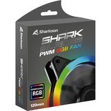 Sharkoon SHARK Blades PWM RGB Fan, Gehäuselüfter schwarz