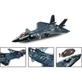 Sluban ModelBricks J-20 Tarnkappenflieger Metallic Version, Konstruktionsspielzeug 