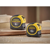 Stanley Fatmax-Bandmaß Doppelpack,  5 Meter + 8 Meter schwarz/gelb, 2-teilig