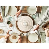 Tefal Servierpfanne LOV Gusseisen Ø 28cm beige, mit Deckel, 3,8 Liter