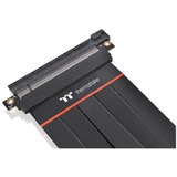 Thermaltake PCIe Extender Kabel 4.0 16x 30cm, Verlängerungskabel schwarz