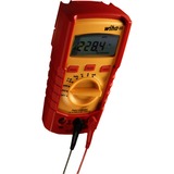 Wiha Digitales Multimeter 45218, bis 600 V AC, CAT IV, Messgerät rot/gelb