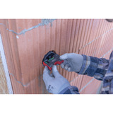 Wiha Mini-Wasserwaage Pocket 8 cm  grau/rot, mit Magnet 