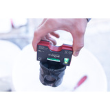 Wiha Mini-Wasserwaage Pocket 8 cm  grau/rot, mit Magnet 