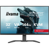 iiyama G-Master GB3261UHSCP-B1 Red Eagle, Gaming-Monitor 80 cm (31.5 Zoll), schwarz (matt), UltraHD/4K, VA, HDMI, DP, USB-C, USB-Hub, KVM, 144Hz Panel