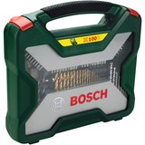 Bosch X-Line Titanium Bohrer- und Schrauber-Set, 100-teilig, Bohrer- & Bit-Satz grün