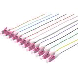 Digitus Durchgefärbte LC Simplex OM4 Pigtails, Kabel mehrfarbig, 12 Stück