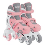 GLOBBER Learning Skates 2 in 1 Gr. 26-29, Inline-Skates rosa