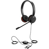 Jabra Evolve 20 SE, Headset schwarz, UC, USB-C und USB-A, Stereo