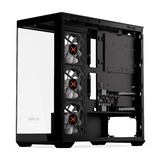Krux EXO , Tower-Gehäuse schwarz, Tempered Glass x 2