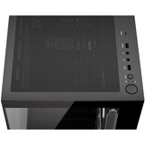 Krux EXO , Tower-Gehäuse schwarz, Tempered Glass x 2