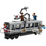 LEGO 76321 Marvel Super Heroes Spider-Man vs. Doc Ock: Showdown in der U-Bahn, Konstruktionsspielzeug 