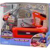 MGA Entertainment Little Tikes Creative Construction - Werkzeugkasten-Set, Kinderwerkzeug 