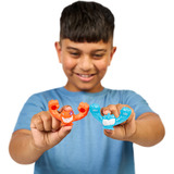 Moose Toys Heroes of Goo Jit Zu - Meteor Madness Goo Slingers Cosmic Metallic Slingers, Spielfigur 5er-Pack