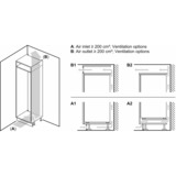 Neff KI2821SE0 N30, Kühlschrank 1775 mm Nische