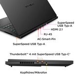 OMEN 16-wf1278ng, Gaming-Notebook schwarz, Intel® Core™ i7-14700HX, NVIDIA GeForce RTX 4070, 32 GB DDR5, 1 TB (1 TB SSD), Windows 11 Home 64-Bit