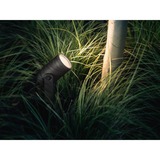 Philips Hue White & Color Ambiance Lily Gartenspot, LED-Leuchte schwarz, 3 Stück, Basis-Set