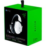 Razer BlackShark V2 HyperSpeed, Gaming-Headset weiß, Bluetooth, USB-A