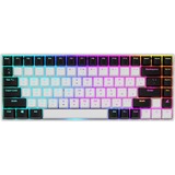 Sharkoon SKILLER SGK50 S3, Gaming-Tastatur weiß, RU-Layout, Gateron Yellow