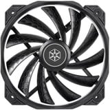 SilverStone Shark Force 160, Gehäuselüfter schwarz, 160 mm