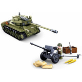 Sluban ARMY M261 Pershing Mittlerer Panzer, Konstruktionsspielzeug 
