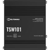 Teltonika TSW101, Switch schwarz, Automotive POE+-Switch