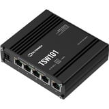 Teltonika TSW101, Switch schwarz, Automotive POE+-Switch