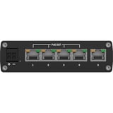 Teltonika TSW101, Switch schwarz, Automotive POE+-Switch