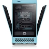 Thermaltake The Tower 200 Turquoise, Tower-Gehäuse türkis, Tempered Glass