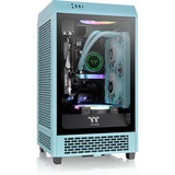 Thermaltake The Tower 200 , Tower-Gehäuse türkis, Tempered Glas