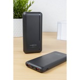 Ansmann Powerbank 10000 mAh PB320PD schwarz, 10.000 mAh, PD, Quick Charge 3.0