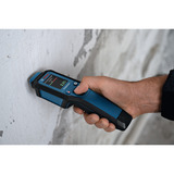 Bosch Holzfeuchtemesser GMP 1-13 Professional blau/schwarz, 2x Batterien, Tasche