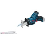 Bosch Professional Akku-Säbelsäge GSA 12 V-14 Professional, 12Volt blau/schwarz, ohne Akku und Ladegerät, in L-BOXX